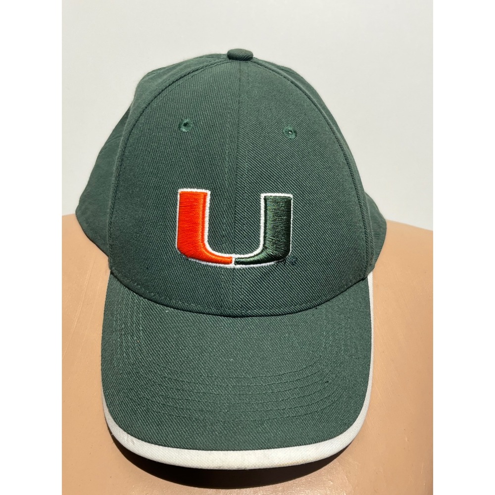 Nike Miami Hurricanes Dri-FIT Legacy91 Hat Green Adjustable Cap One Size